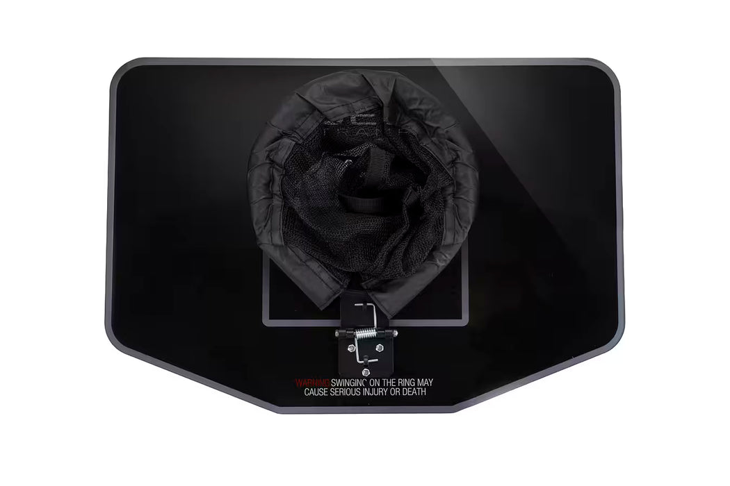 GeeTramp Force 7x10ft Rectangle Trampoline Black Edition - Family Fun Bundle