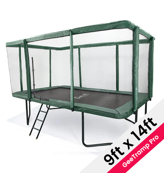 GeeTramp Force Pro 9ft x 14ft Rectangle Trampoline (FREE Perth Only Delivery)