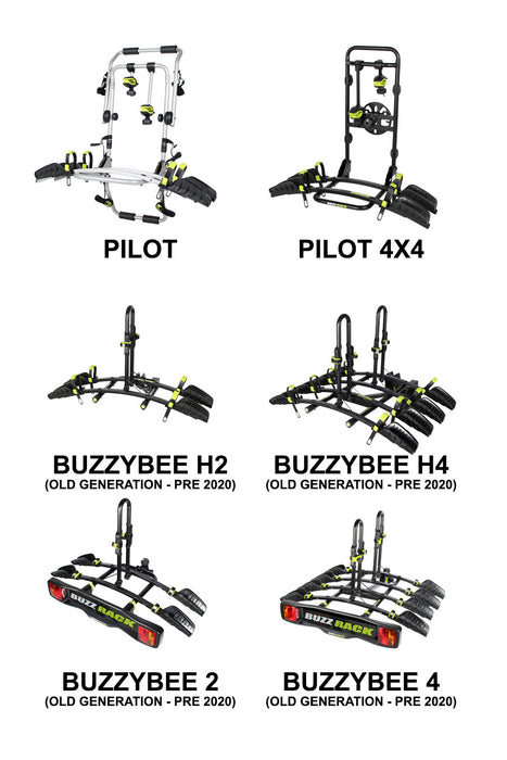 Buzzrack Parts - Wheel Cradle for Pilot (47-9166-226-10)