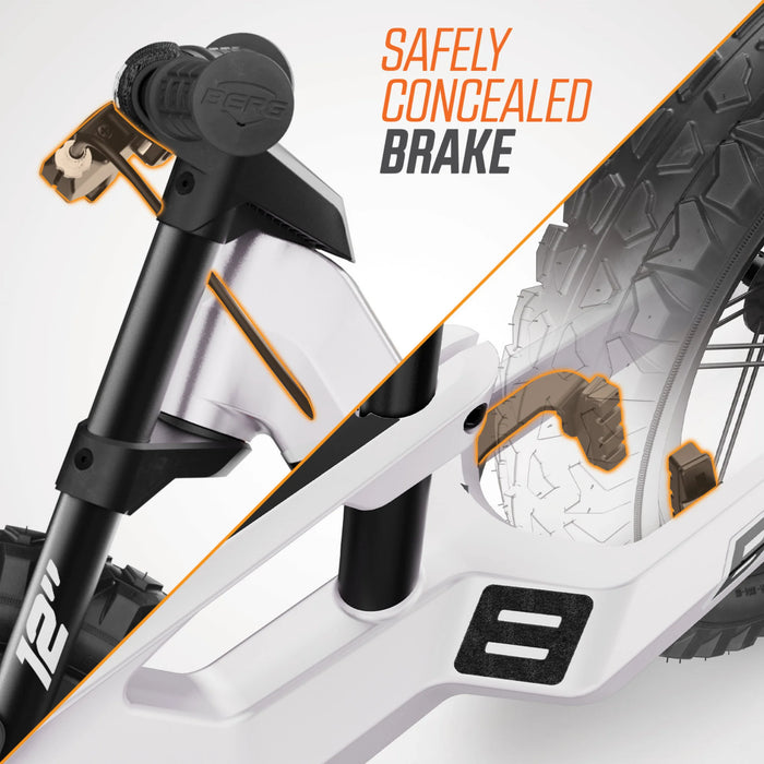 BERG Biky Cross White [with handbrake]