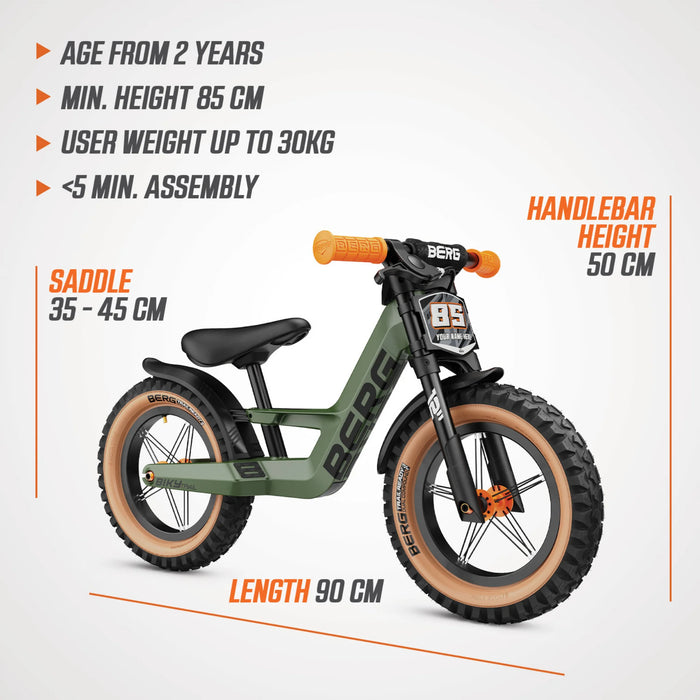 BERG Biky Trail Green [with handbrake]