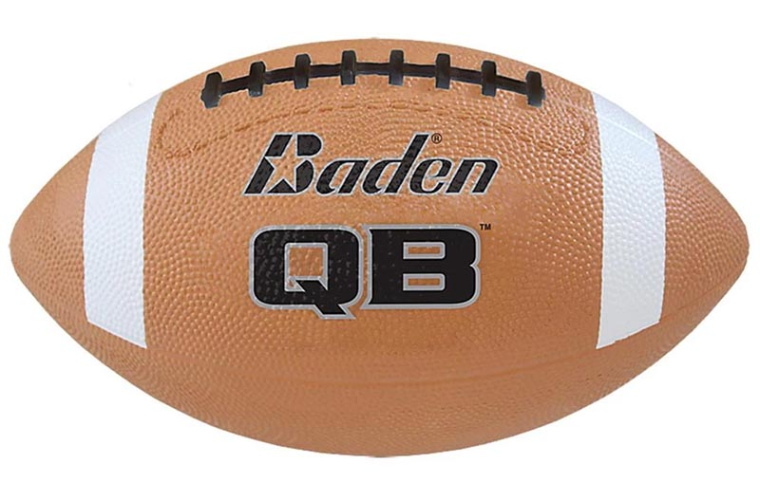 BADEN AMERICAN FOOTBALL QB MOULDED RUBBER