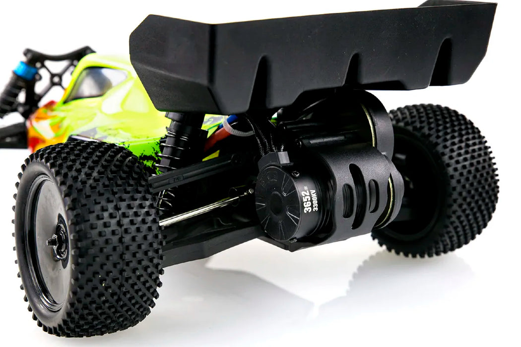HSP 1/10 Mongoose BL 2WD Electric Brushless Off Road RTR RC Buggy (Yellow)