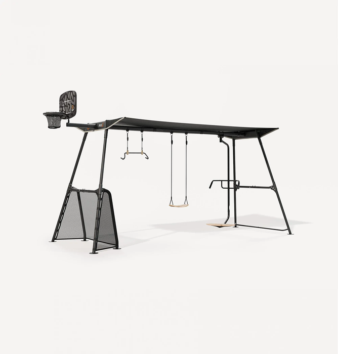 Max 2.1 Large Swing Set Bundle (Incl. Spin Swing + Seat Swing + Monkey Swing + Soccer Goal + Basketball Set) + FREE Nation-wide Delivery