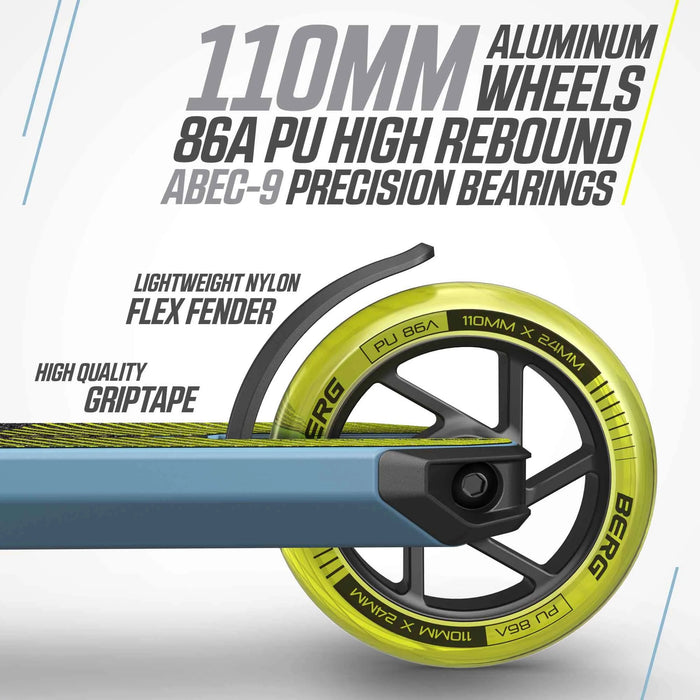 BERG Proxus X1 Blue-Lime