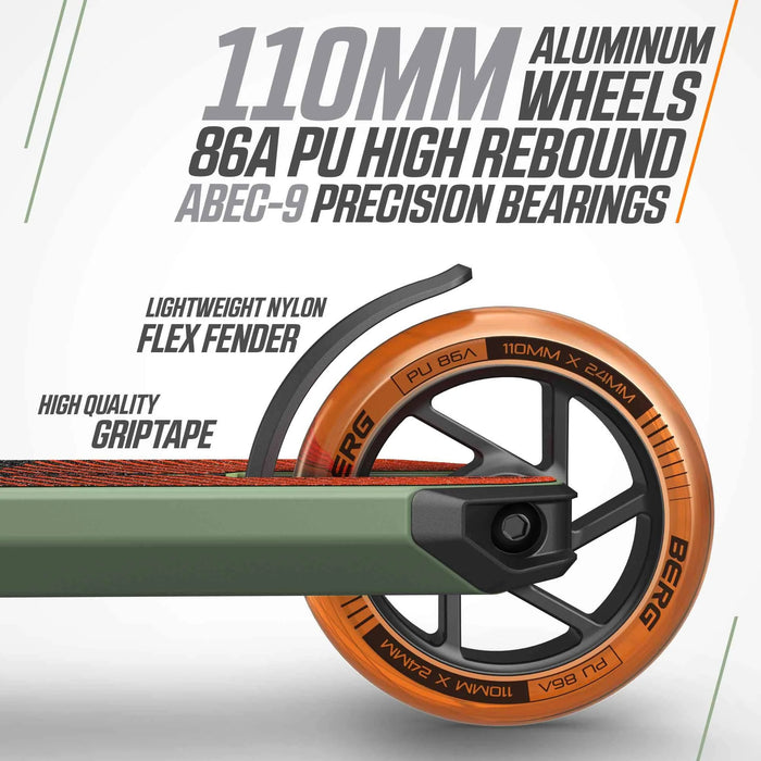 BERG Proxus X1 Green-Orange