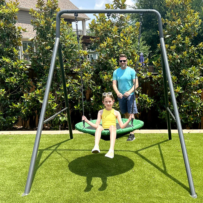 TitanFlex Swing Set - with Saucer Swing