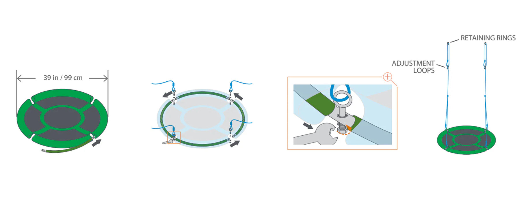 Saucer Swing Only
