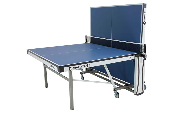 SPONETA INDOOR S7-63 ITTF TABLE TENNIS TABLE - 25MM BLUE