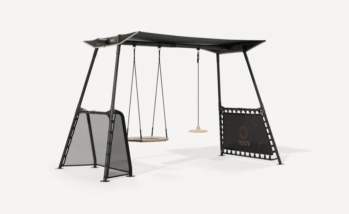 Max 2 Medium Swing Set Bundle 2 With Free Rebound Net with Ball & Pump (Coming Soon)