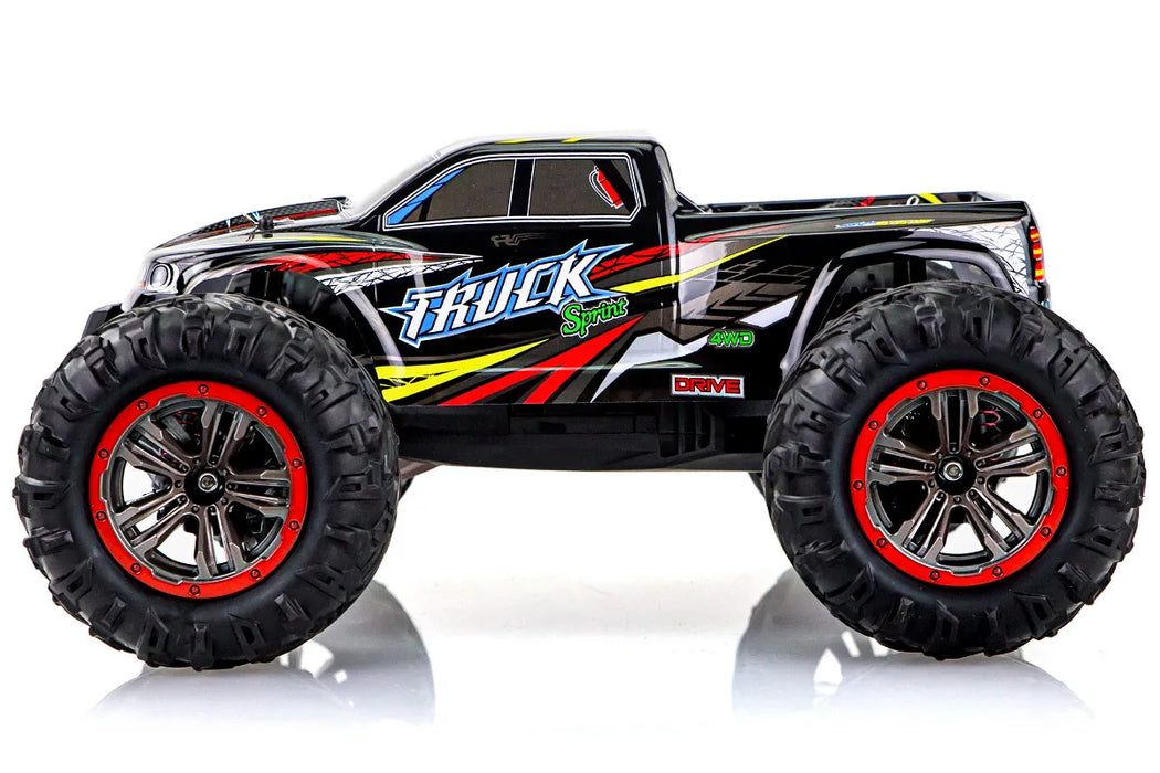 Xinlehong 1/10 9125 Sprint 4WD Electric Off Road RTR RC Monster Truck (RED)
