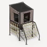 Quest 2.1 Treehouse Bundle (incl. Punching Ball + Monkey Swing + Gym Rope + Jungle Rope + Roman Rings + Long Ninja Grips + Seat Swing + Free Basketball Set) + FREE Nation-wide Delivery