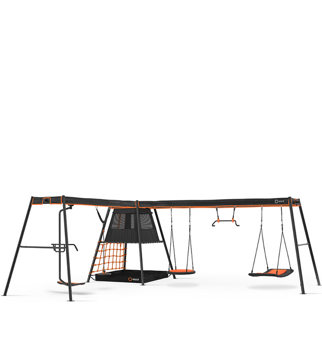 360 Pro Max 3C2 (L Shape) Swing Set (incl. FREE Shade Cover + FREE Wagon)