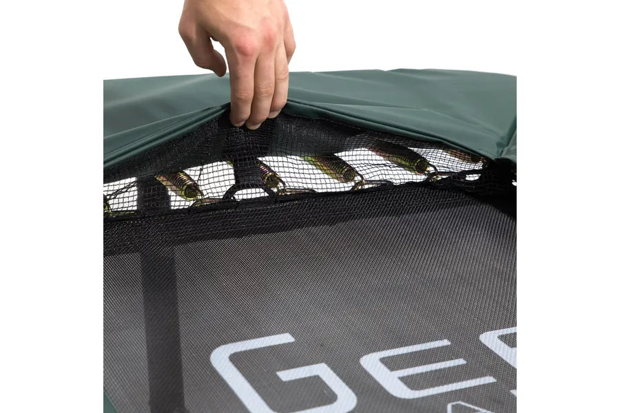 GeeTramp Mini 4x4ft Rectangle Gymnastic Trampoline - Black Edition