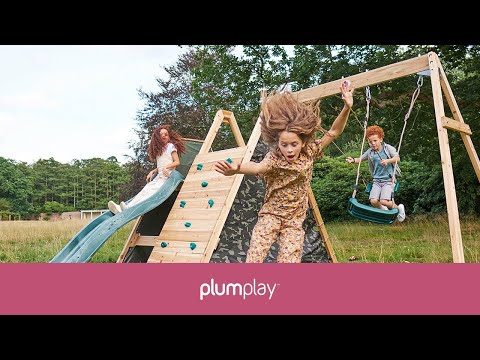 Climbing Pyramid with Slide & Swings