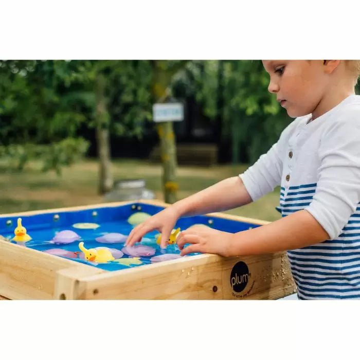 Plum Build & Splash Wooden Sand & Water Table | Outdoor Play Table for Kids
