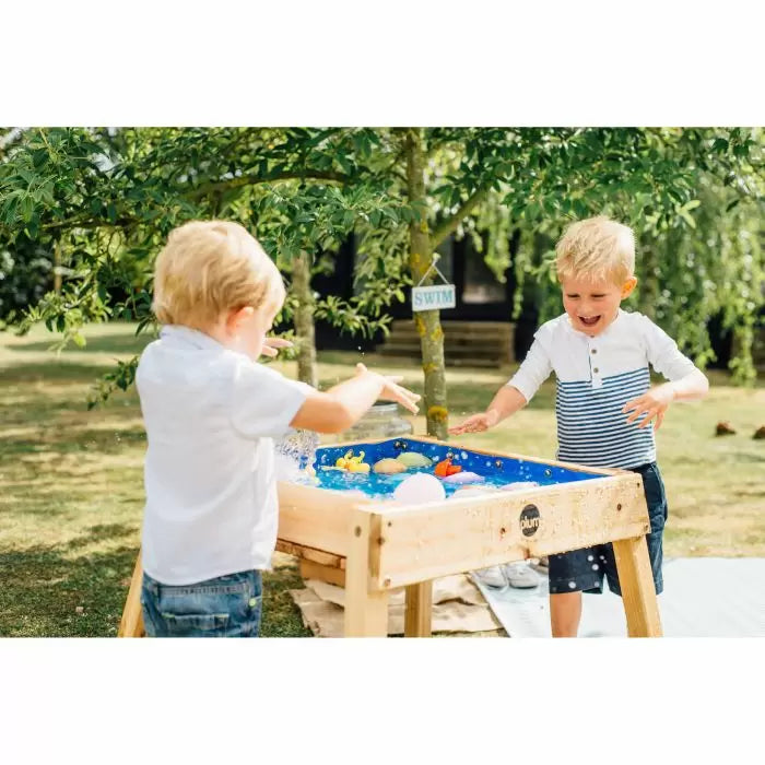 Plum Build & Splash Wooden Sand & Water Table | Outdoor Play Table for Kids