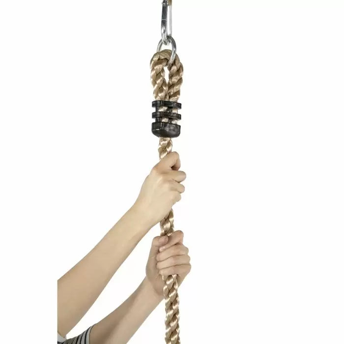 Meerkat Wooden Playcentre | Swing | 6ft Slide| Double Glider| Climbing Rope (Perth Delivery Only)