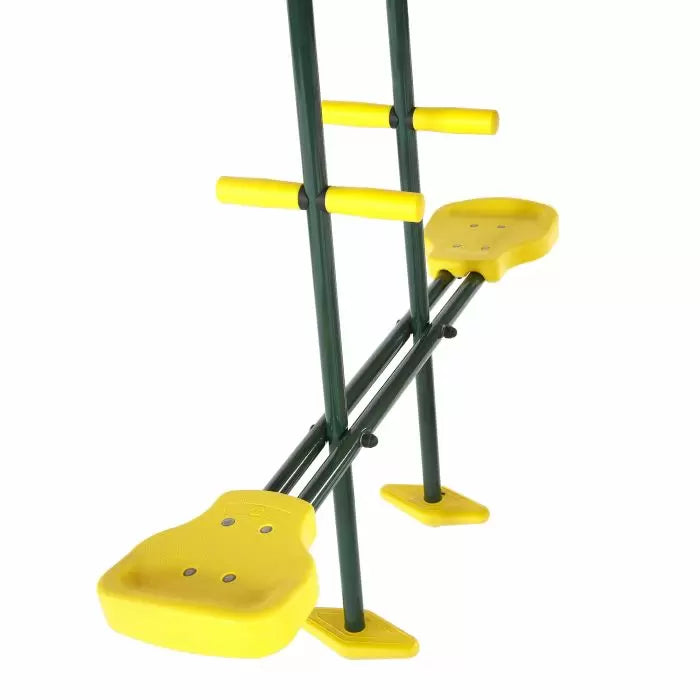 Meerkat Wooden Playcentre | Swing | 6ft Slide| Double Glider| Climbing Rope (Perth Delivery Only)
