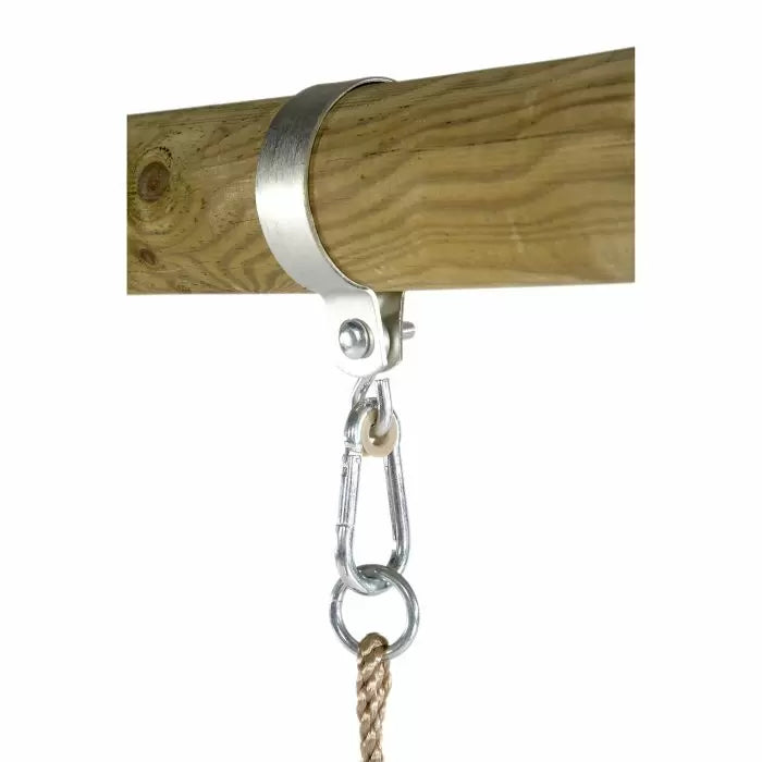 Meerkat Wooden Playcentre | Swing | 6ft Slide| Double Glider| Climbing Rope (Perth Delivery Only)