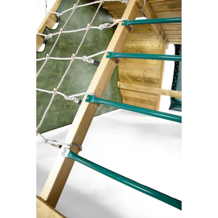 Climbing Pyramid with Slide & Swings
