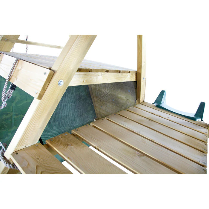 Climbing Pyramid with Slide & Swings