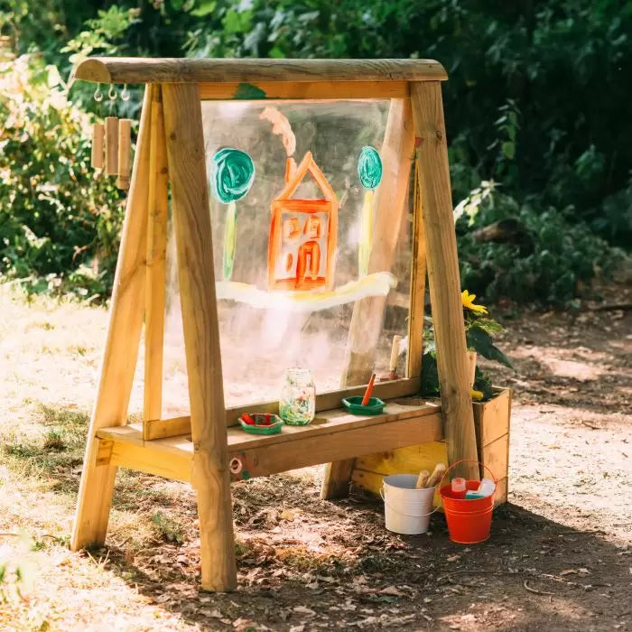 Plum Discovery Create & Paint Easel | Outdoor Art Easel for Kids (Perth Delivery Only)