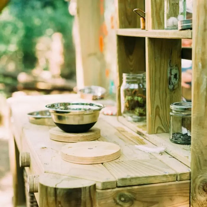 Plum Mud Pie Kitchen | Outdoor Wooden Play Kitchen for Kids (Perth Delivery Only)