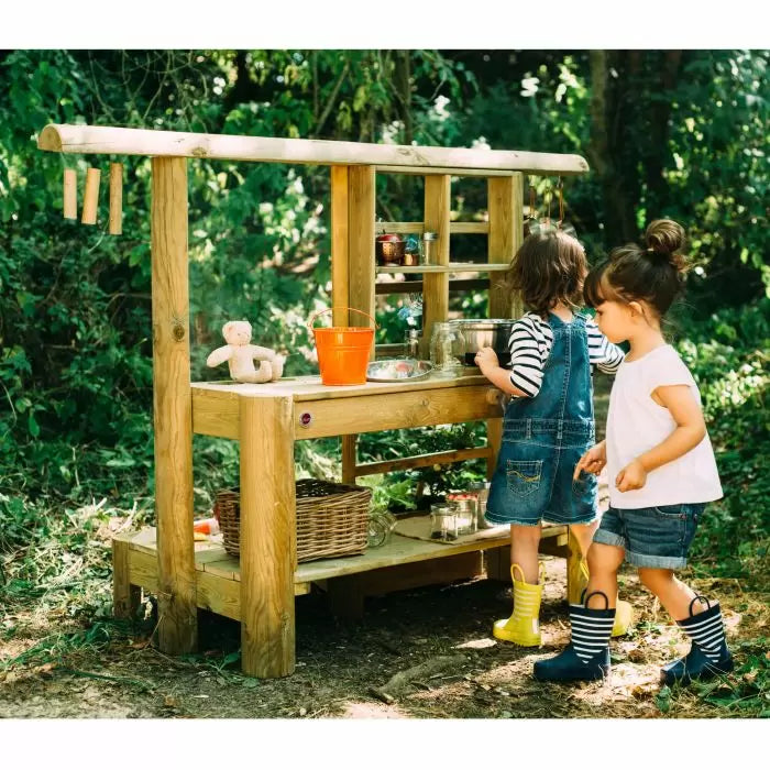 Plum Mud Pie Kitchen | Outdoor Wooden Play Kitchen for Kids (Perth Delivery Only)