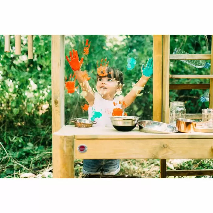 Plum Mud Pie Kitchen | Outdoor Wooden Play Kitchen for Kids (Perth Delivery Only)