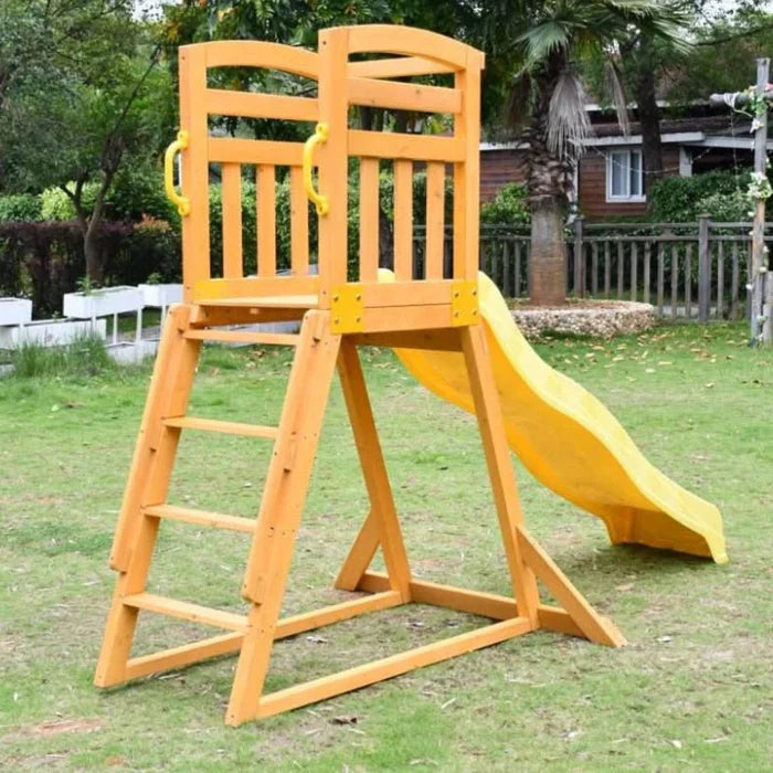 Kidzshack Pool Slide 2.2m with Wooden Frame (PERTH ONLY CLEARANCE)