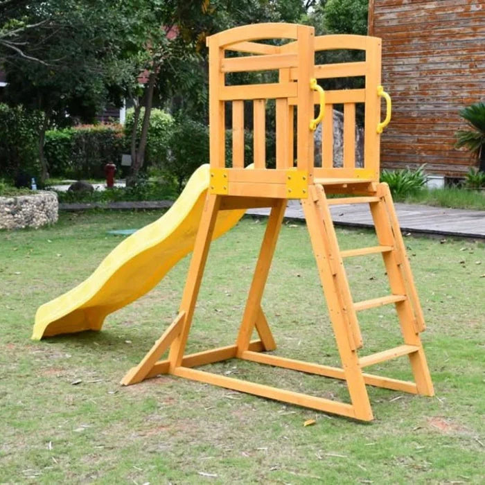 Kidzshack Pool Slide 2.2m with Wooden Frame (PERTH ONLY CLEARANCE)