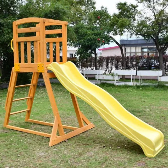 Kidzshack Pool Slide 2.2m with Wooden Frame (PERTH ONLY CLEARANCE)