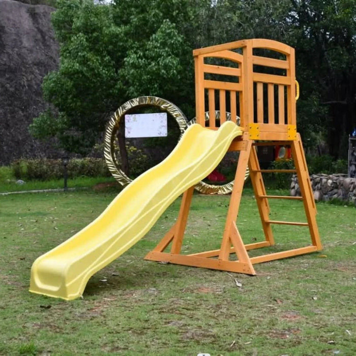 Kidzshack Pool Slide 2.2m with Wooden Frame (PERTH ONLY CLEARANCE)