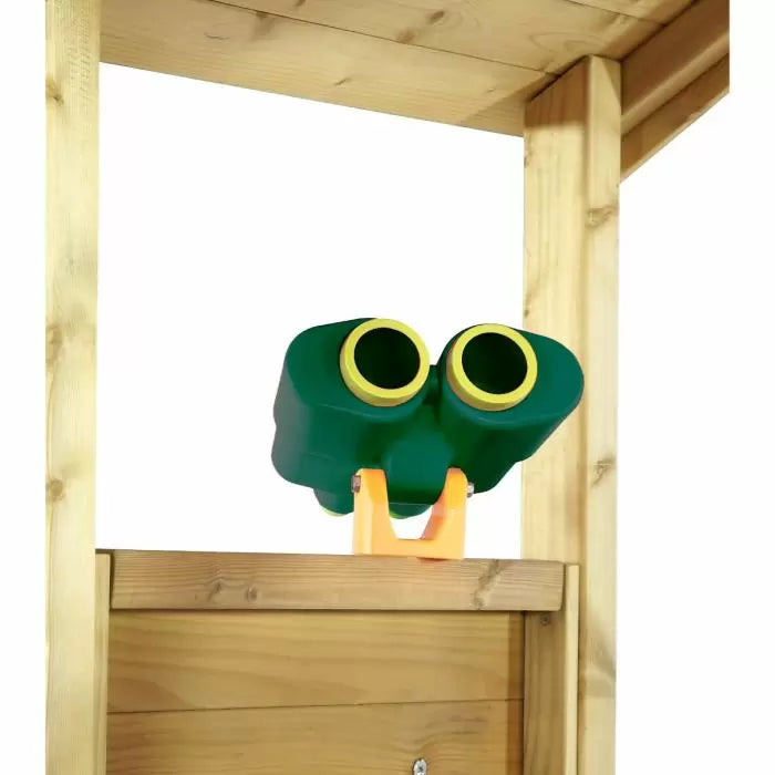 Plum Lookout Tower Playcentre with Monkey Bars | Wooden Adventure Playset for Kids (Perth Delivery Only)
