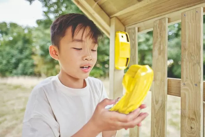 Plum Lookout Tower Playcentre with Monkey Bars | Wooden Adventure Playset for Kids (Perth Delivery Only)