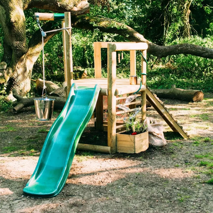 Plum Woodland Treehouse | Wooden Jungle Gym for Kids with Accessories (Perth Delivery Only)