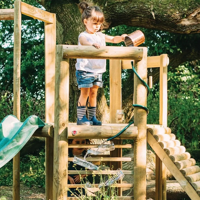 Plum Woodland Treehouse Wooden Jungle Gym for Kids with