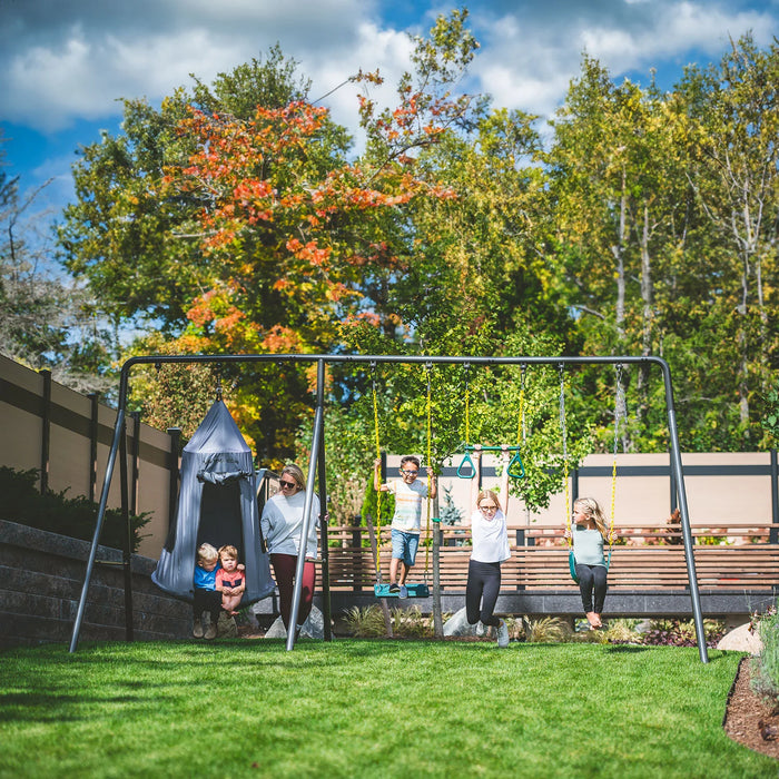 TitanMax Swing Set - Feat Tent Swing