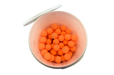 BUCKET OF TABLE TENNIS BALLS (72) - ORANGE (8239973531947)