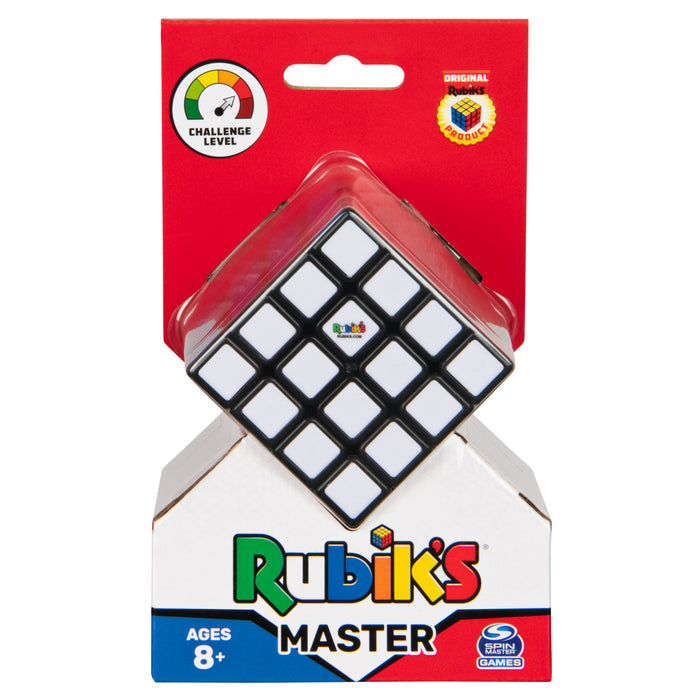 Rubik’s Master, 4x4 Cube Classic Color-Matching Problem-Solving Brain Teaser Puzzle 1-Player Game Toy, for Adults & Kids Ages 8 and up (8214722085163)