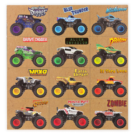 Monster Jam, Official 12-Pack of 1:64 Scale Die-Cast Monster Trucks, Amazon Exclusive (8207586820395)