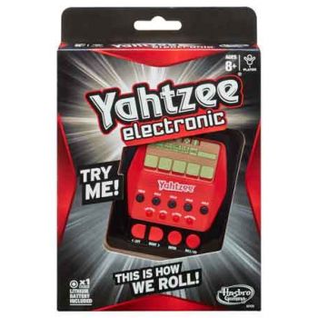 Send to a friend Print YAHTZEE ELECTRONIC HAND HELD GAME ( WAS RRP $29.99 ) (8232595652907)