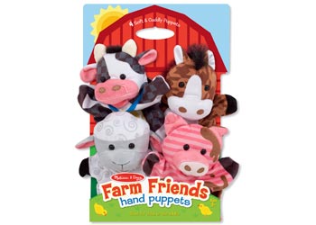 M&D - Hand Animal Puppets - Farm (8214729359659)