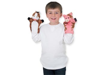 M&D - Hand Animal Puppets - Farm (8214729359659)