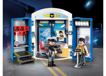 Playmobil - Police Station Play Box (8214832742699)