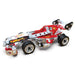 Meccano, 10-in-1 Racing Vehicles STEM Model Building Kit with 225 Parts and Real Tools, Kids Toys for Ages 8 and up (8203049107755)